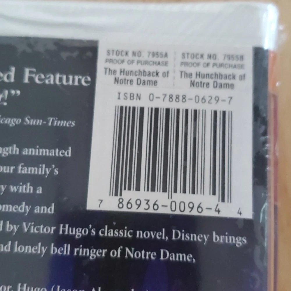 Disney vintage hunchback